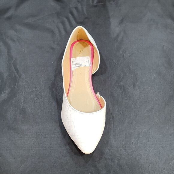 LYNX POINTED TOE D'ORSAY SLIP-ON WOMEN"S FLAT - Picture 11 of 13